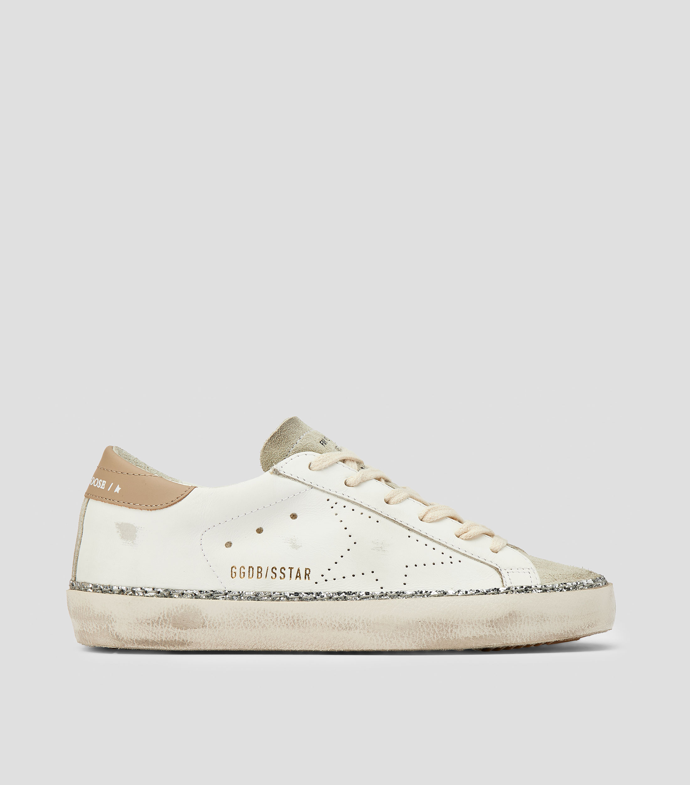 Tenis casuales Super-Star en piel Mujer